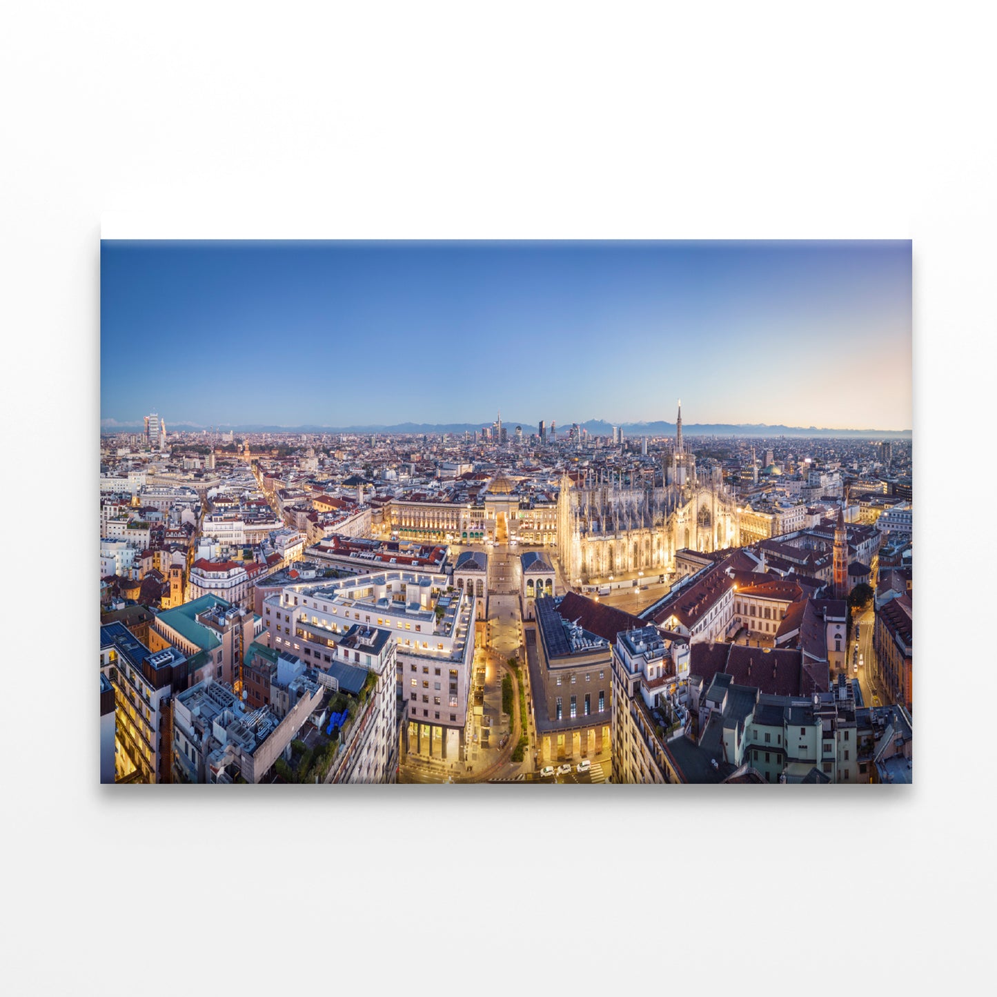 Duomo Di Milano With Evening Sky Print 100% Australian Made