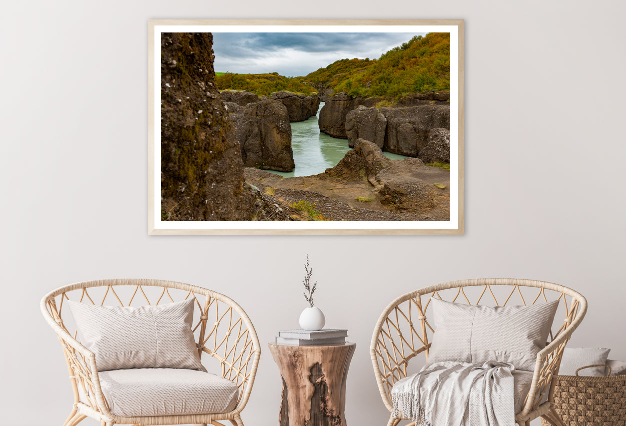 Iceland with Rocks Home Decor Premium Quality Poster Print Choose Your Sizes