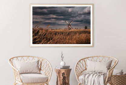 Old Windmills & Sunset, Netherland Home Decor Premium Quality Poster Print Choose Your Sizes