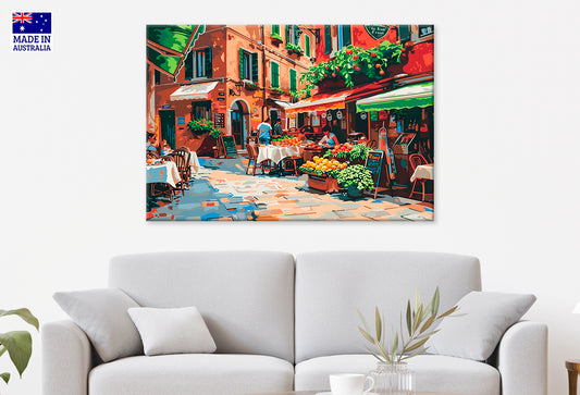 Painting Fruit Market Shops Painting Wall Art Decor 100% Australian Made