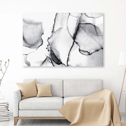 Metallic Ink Fluid Acrylic Glass Print Tempered Glass Wall Art 100% Made in Australia Ready to Hang