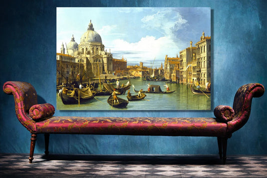 Canaletto, The Entrance UV Direct Aluminum Print Australian Made Quality