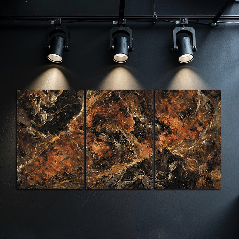3pcs Carina Nebula Design Wall Art Set Canvas Framed 60x90cm - High Quality Print 100% Australian Made Wall Canvas Ready to Hang - Bella Home Decor