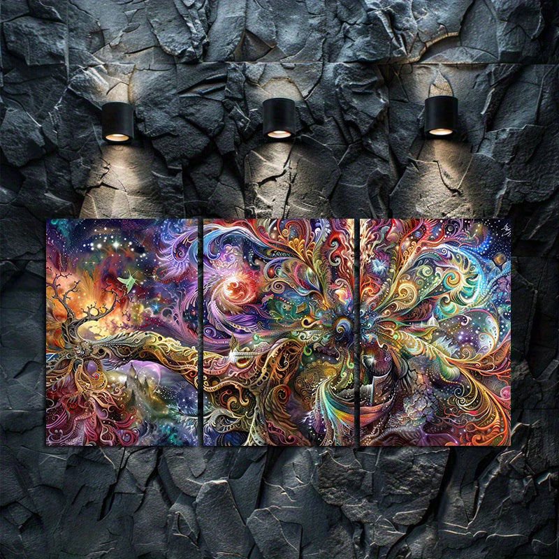 3pcs Oil Painting Lying on the Lawn Wall Art Set Canvas Framed 40x60cm - High Quality Print 100% Australian Made Wall Canvas Ready to Hang