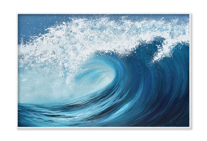 A Seaside, Waves, Painting Wall Art Limited Edition High Quality Print