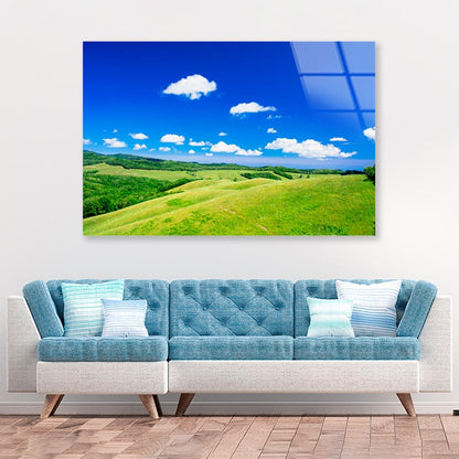 Grassland Scenery of the Northern Land Acrylic Glass Print Tempered Glass Wall Art 100% Made in Australia Ready to Hang