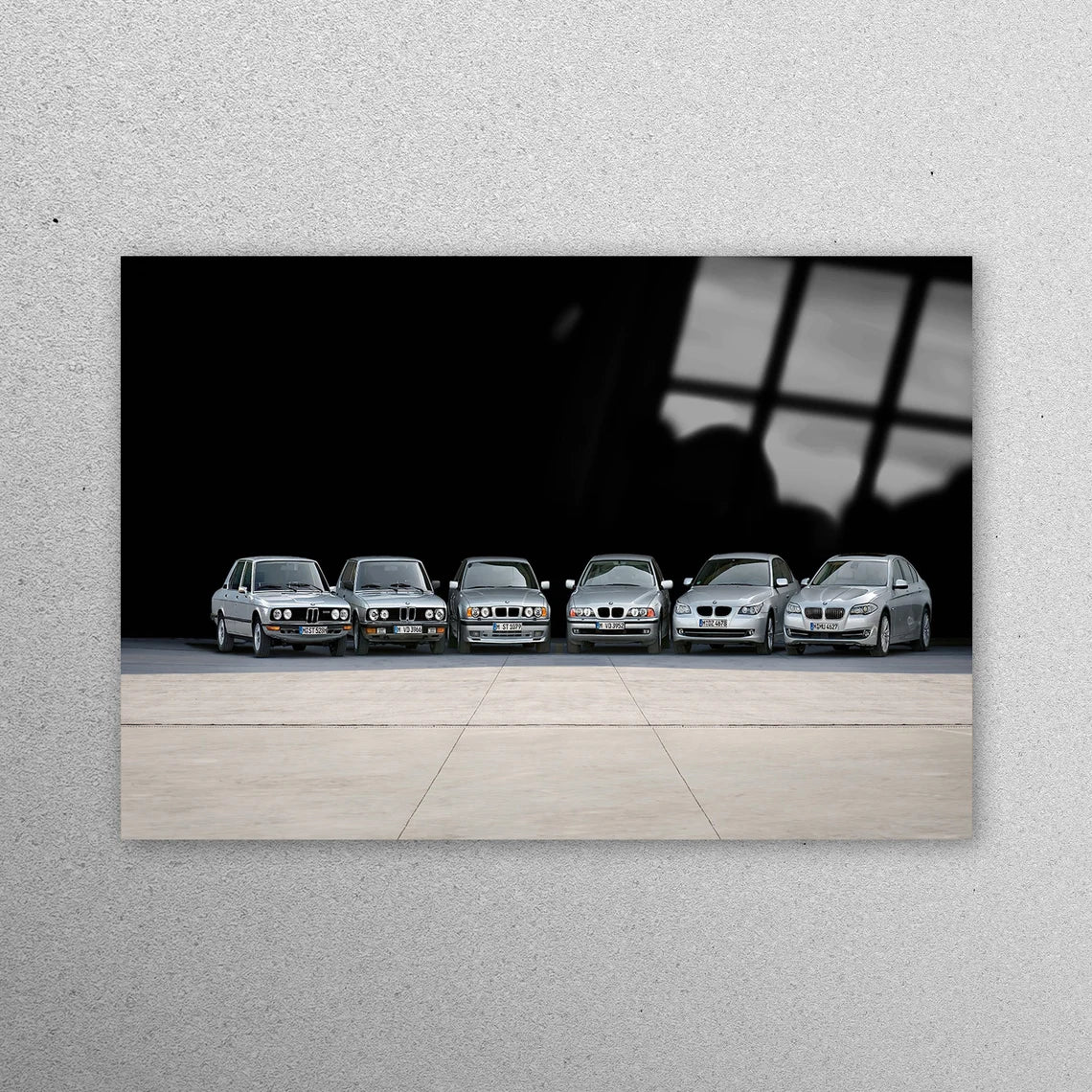 BMW All 5 Series Wall Art Acrylic Glass Print Tempered Glass Wall Art 100% Made in Australia Ready to Hang