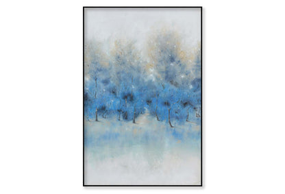 Blue, Watercolor, Modern Style Wall Art Limited Edition High Quality Print