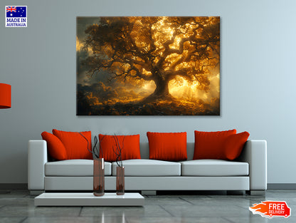 Sunset in the Forest View Print 100% Australian Made - Bella Home Decor