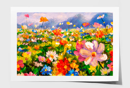 Flowers Claude Impressionism Oil Painting Wall Art Limited Edition High Quality Print Unframed Roll Canvas None