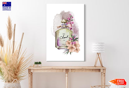 Green Peach Perfume Wall Art Limited Edition High Quality Print