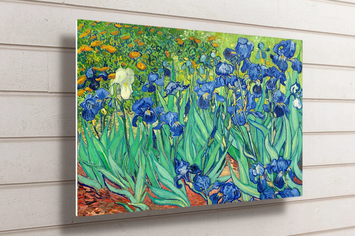 Vincent Van Gogh, Irises UV Direct Aluminum Print Australian Made Quality