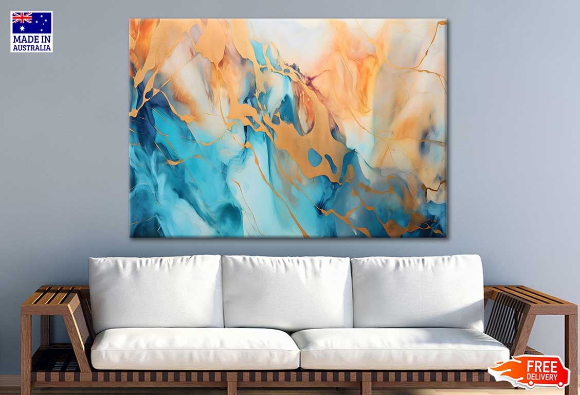 Luxury Abstract Painting Print 100% Australian Made