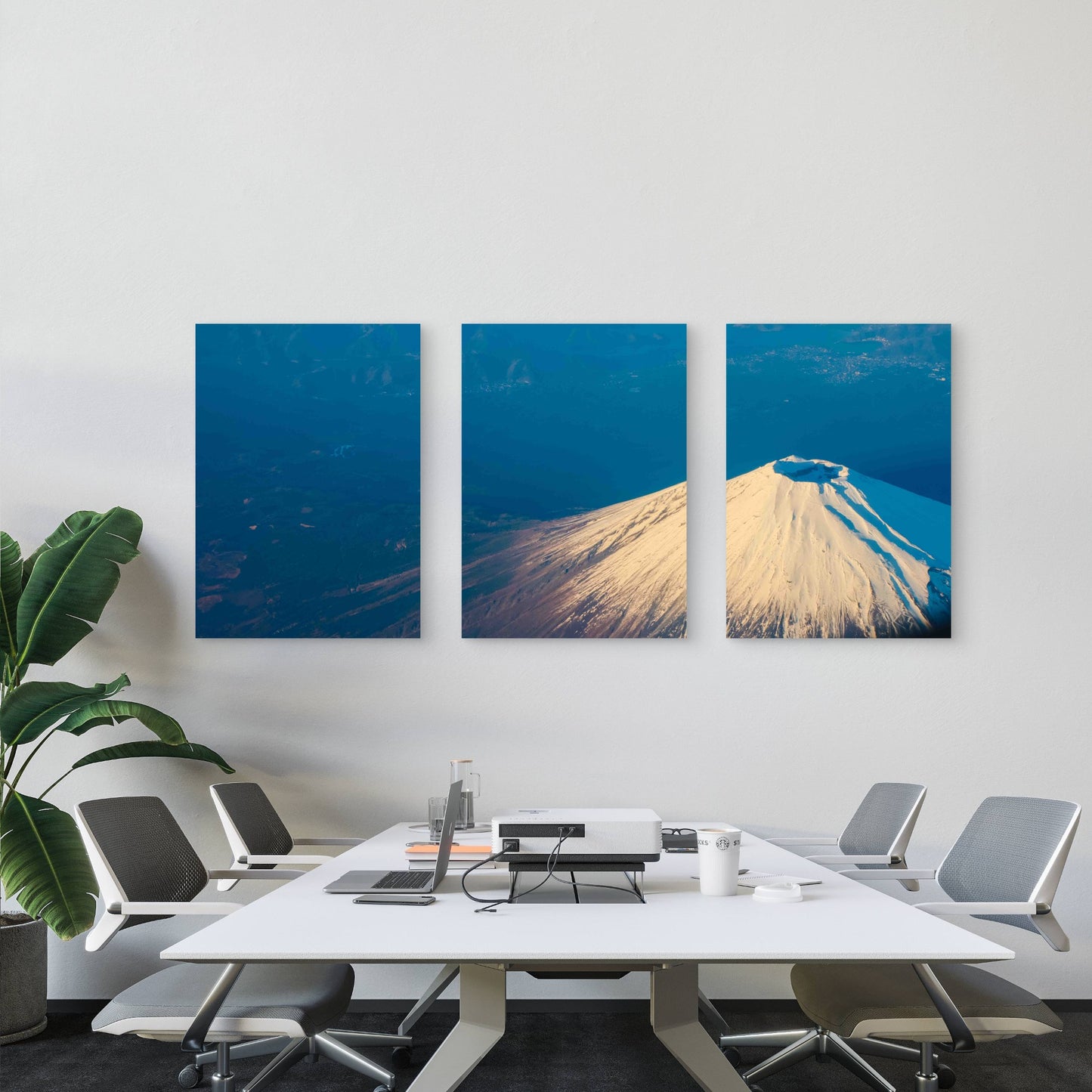 3pcs Japan World Nature Outdoor Metal Print Ready to Hang Art
