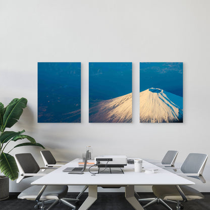 3pcs Japan World Nature Outdoor Metal Print Ready to Hang Art