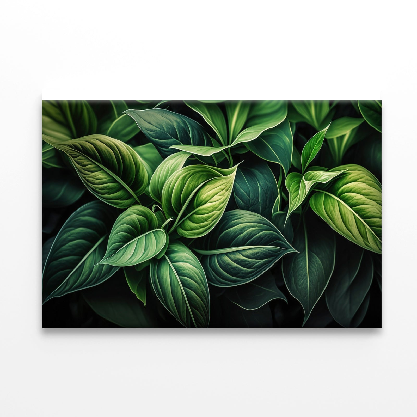 Green Leaves Close up Print 100% Australian Made - Bella Home Decor