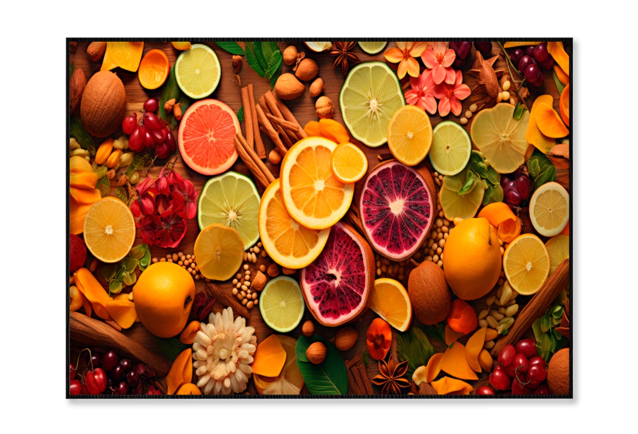 Lots Of Dried Fruit Home Decor Premium Quality Poster Print Choose Your Sizes