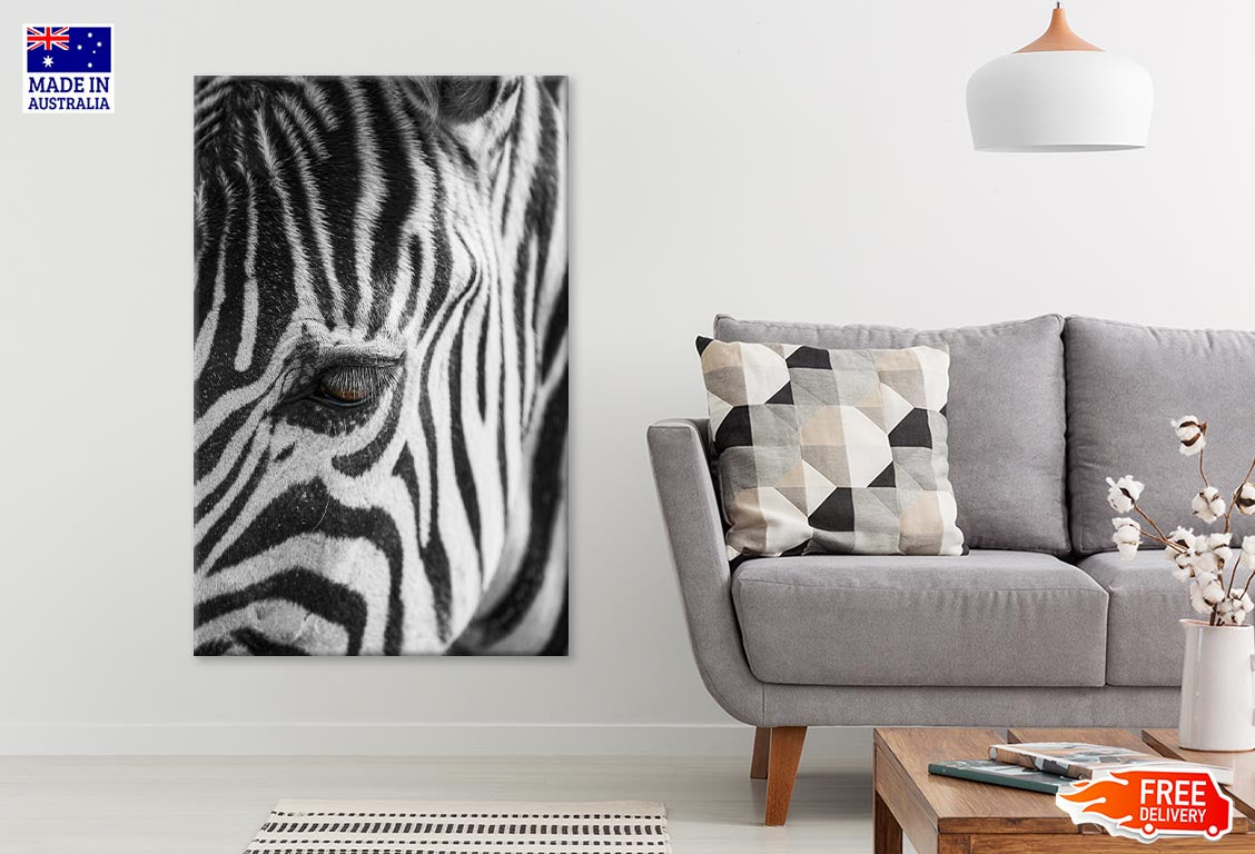 B&W Zebra Print 100% Australian Made