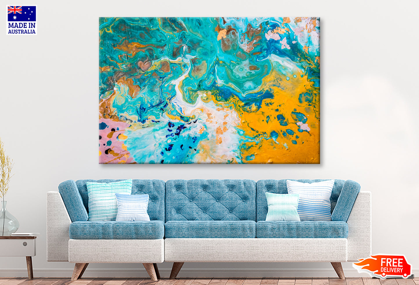 Fluid Abstact Artworks Wall Art Limited Edition High Quality Print