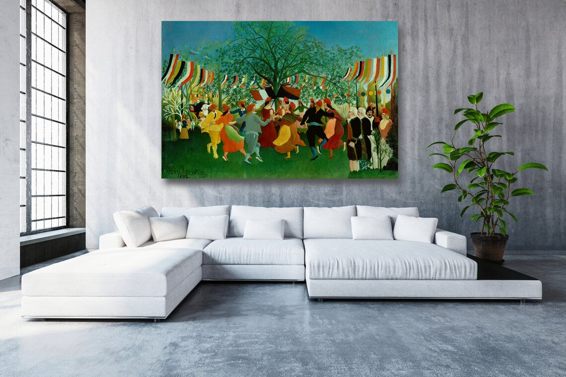 Henri Rousseau, A Centennial UV Direct Aluminum Print Australian Made Quality