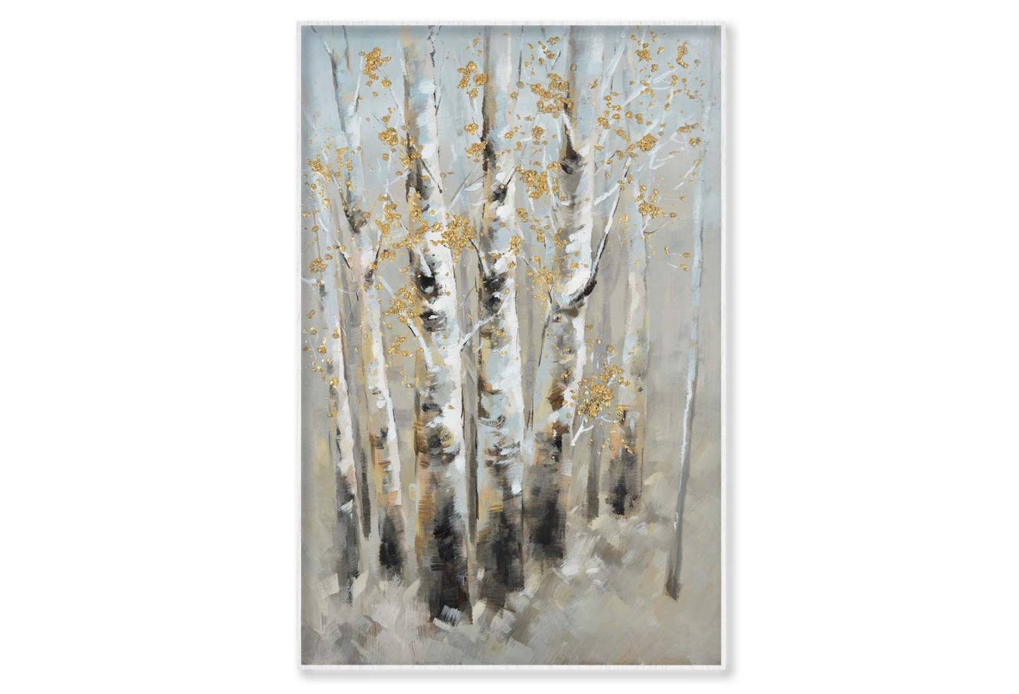 Forest, Autumn Scenery, Tree Trunks Wall Art Limited Edition High Quality Print