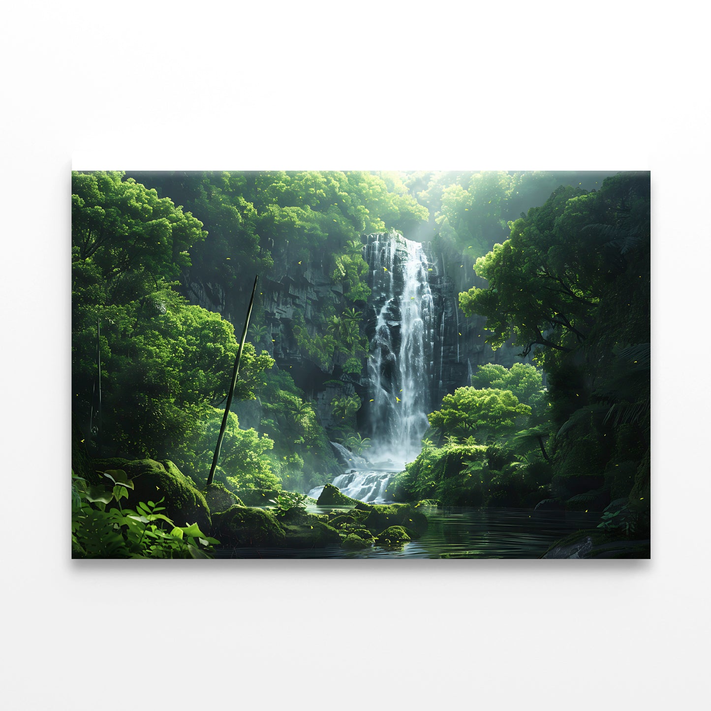 Waterfall, Trees, Lake Print 100% Australian Made - Bella Home Decor