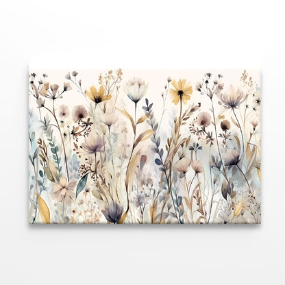 Group of Flowers in a Garden Print 100% Australian Made - Bella Home Decor