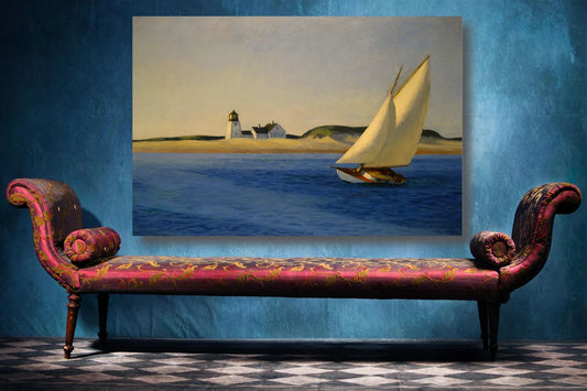 Edward Hopper, The Long Leg UV Direct Aluminum Print Australian Made Quality