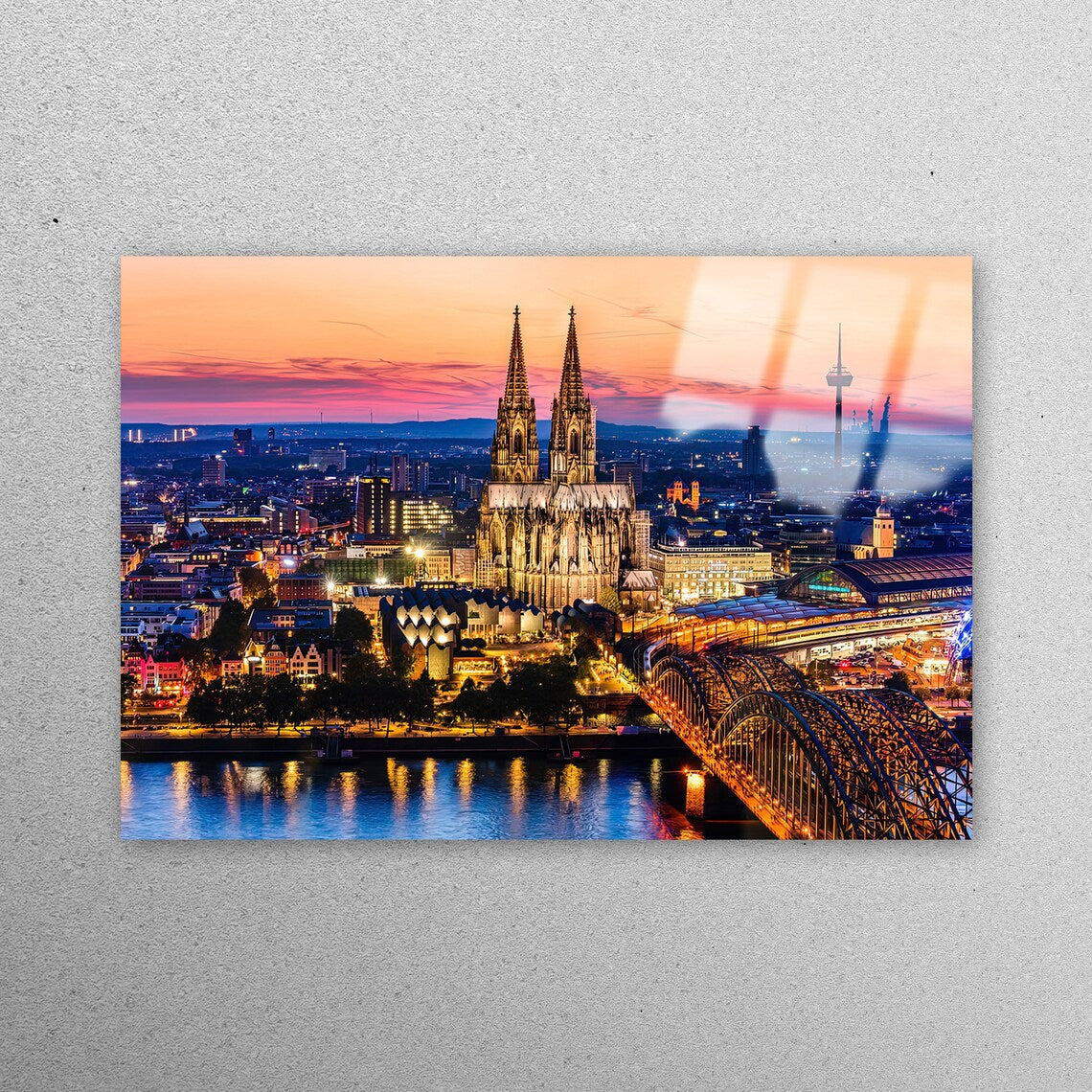 Catholic Cathedral Acrylic Glass Print Tempered Glass Wall Art 100% Made in Australia Ready to Hang