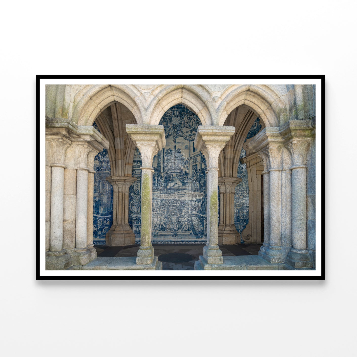 A Building with Pillars Architecture Home Decor Premium Quality Poster Print Choose Your Sizes