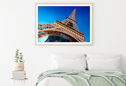 Eiffel Tower & Blue Sky Home Decor Premium Quality Poster Print Choose Your Sizes