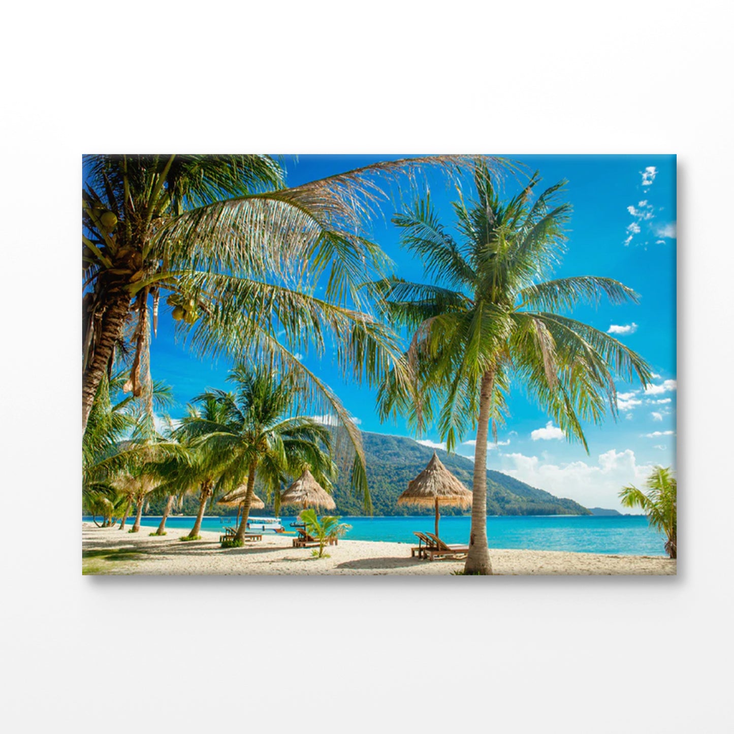 Bella Home Tropical Island Beach Thailand Print Canvas Ready to hang