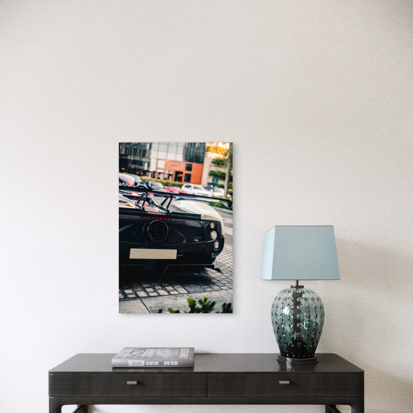 Pagani Zonda Cinque Roadster Metal Print Ready to Hang