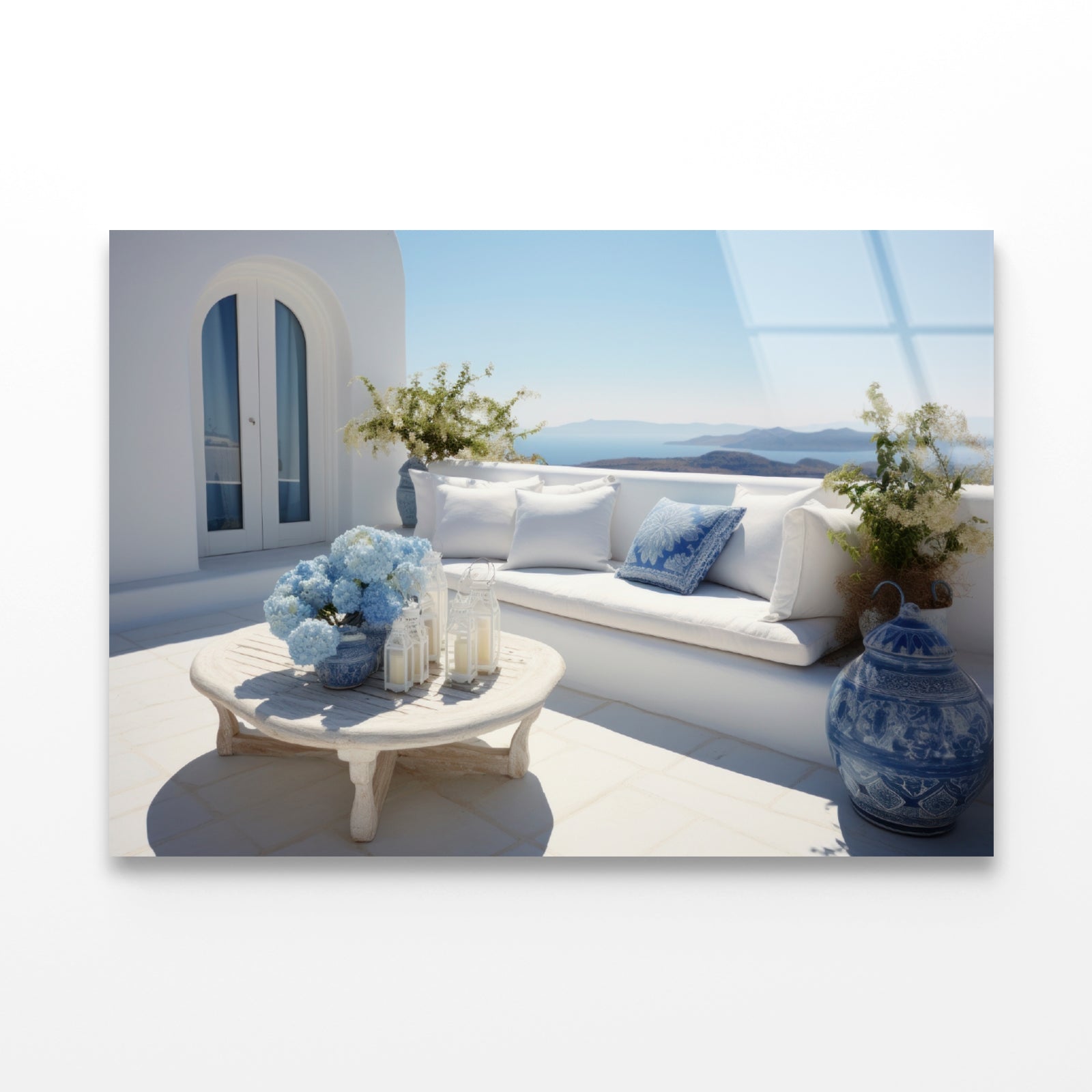 Furniture Architecture Building Plant Acrylic Glass Print Tempered Glass Wall Art 100% Made in Australia Ready to Hang - Bella Home Decor