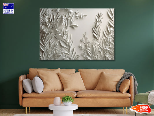 Close-Up of a Plants Print 100% Australian Made - Bella Home Decor