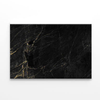 Luxury Black and Gold Marble Art Print 100% Australian Made