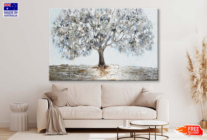 A Large Tree, Neutral Color Wall Art Limited Edition High Quality Print