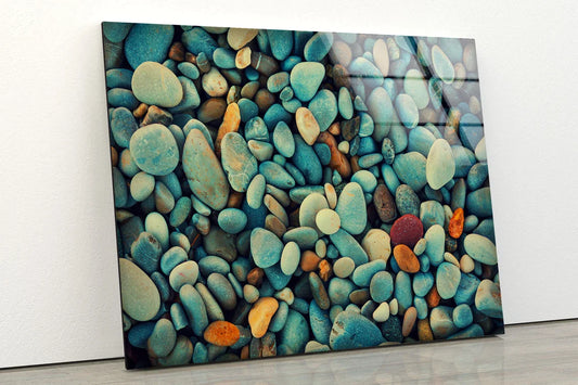 Marble Stones Closeup UV Direct Aluminum Print Australian Made Quality