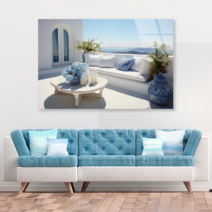 Furniture Architecture Building Plant Acrylic Glass Print Tempered Glass Wall Art 100% Made in Australia Ready to Hang - Bella Home Decor