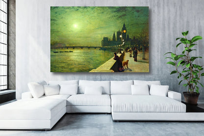 Reflections On The Thames UV Direct Aluminum Print Australian Made Quality