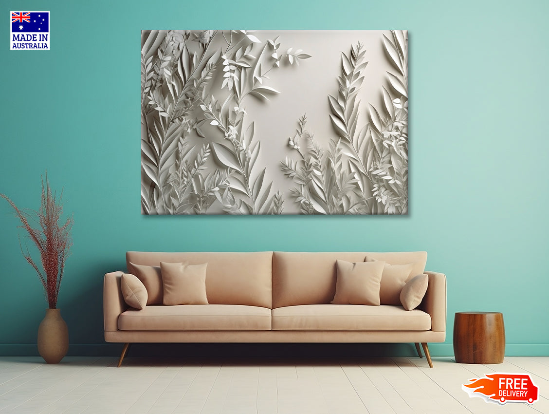 Close-Up of a Plants Print 100% Australian Made - Bella Home Decor