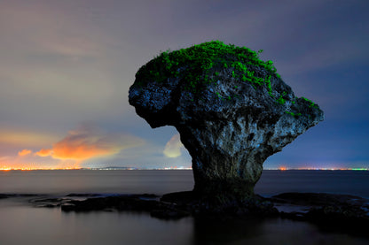 The Vase-Shaped Rock on the Sea Taiwan Home Decor Premium Quality Poster Print Choose Your Sizes