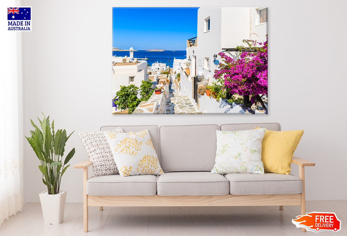 Mykonos Cyclades islands Greece Print 100% Australian Made