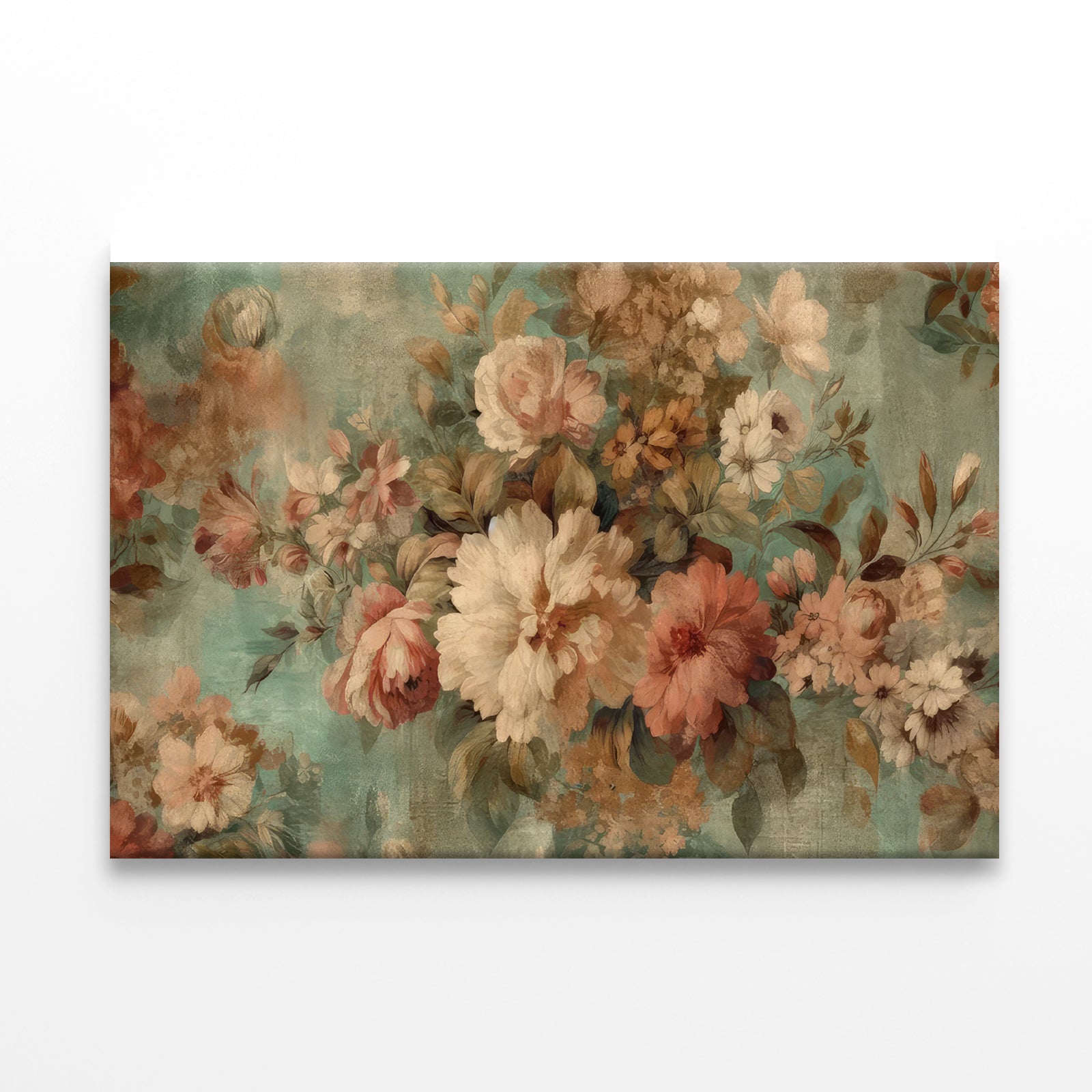 Vintage Floral Wallpaper Print 100% Australian Made - Bella Home Decor