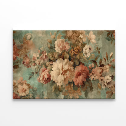 Vintage Floral Wallpaper Print 100% Australian Made - Bella Home Decor