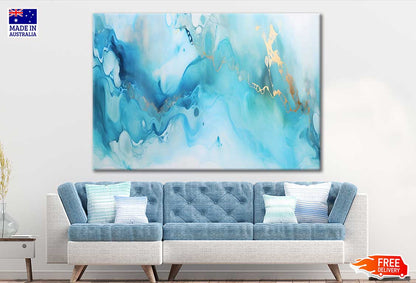 Abstract Ocean Art Print 100% Australian Made