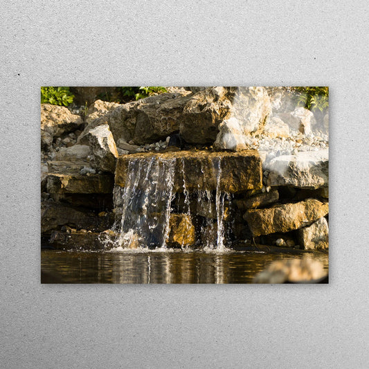 Waterfall Nature Wall Art Acrylic Glass Print Tempered Glass Wall Art 100% Made in Australia Ready to Hang