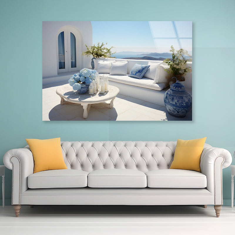 Furniture Architecture Building Plant Acrylic Glass Print Tempered Glass Wall Art 100% Made in Australia Ready to Hang - Bella Home Decor