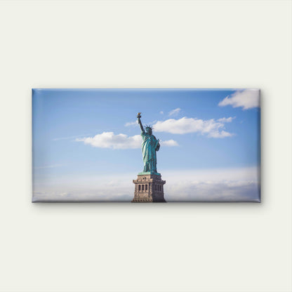 Statue Of Liberty New York City Wall Art Canvas Office Home Room Framed 120x60cm