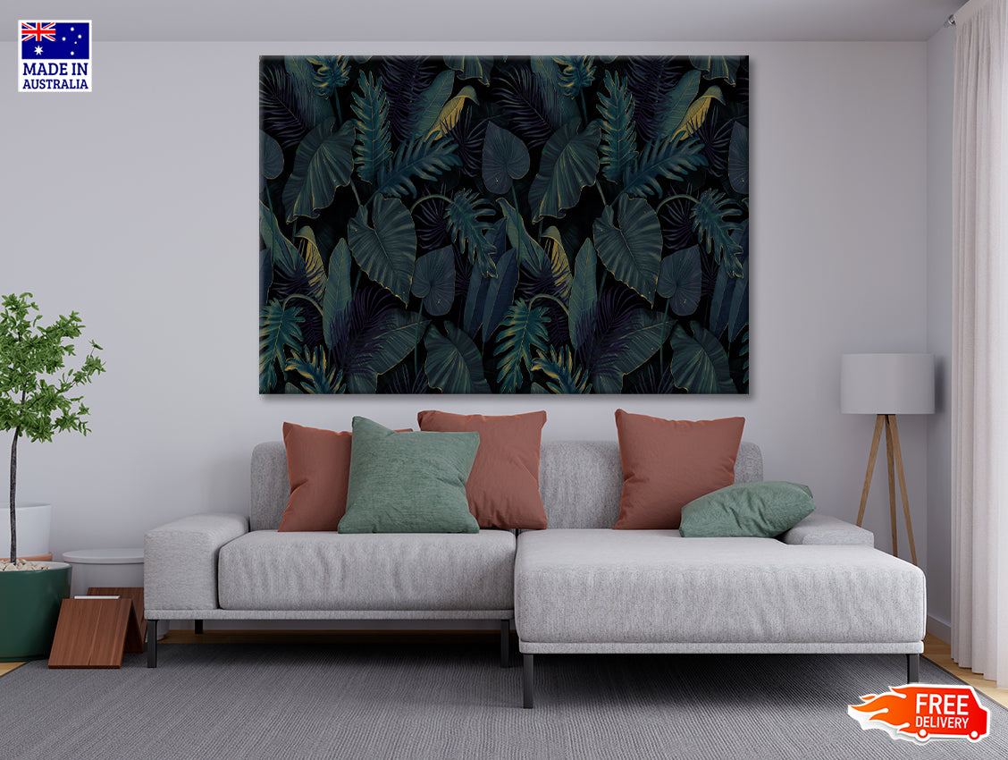 Painting of a Plant Feature Print 100% Australian Made - Bella Home Decor